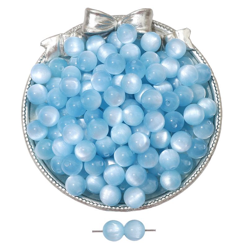 Cat Eye Resin Beads 8mm, 10mm, 500pcs