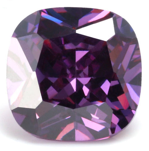 4-12mm, Square Cubic Zircon beads, 50 pcs