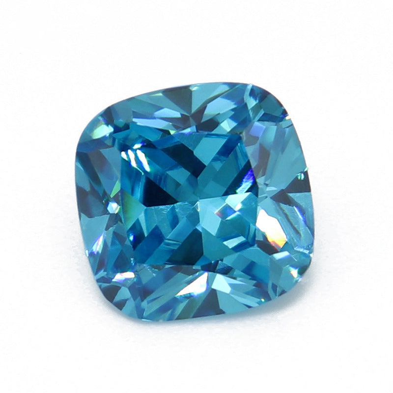 4-12mm, Square Cubic Zircon beads, 50 pcs