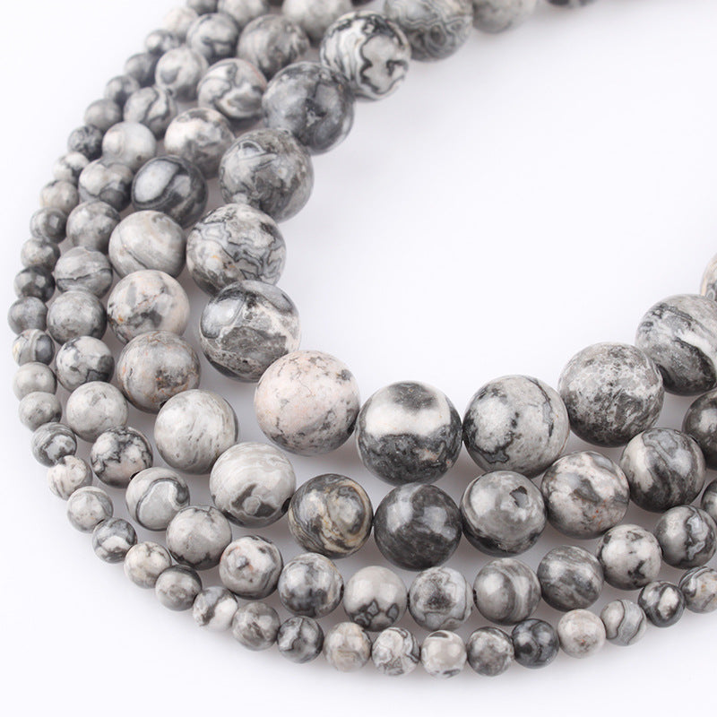 4-12mm Nature Stone Beads 10 strands
