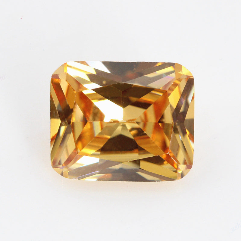 4-12mm, Rectangle Cubic Zircon beads, 50 pcs