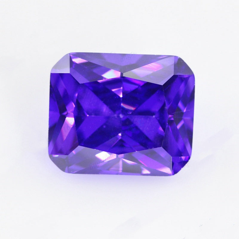 4-12mm, Rectangle Cubic Zircon beads, 50 pcs