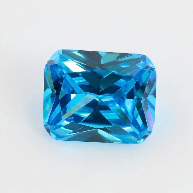 4-12mm, Rectangle Cubic Zircon beads, 50 pcs