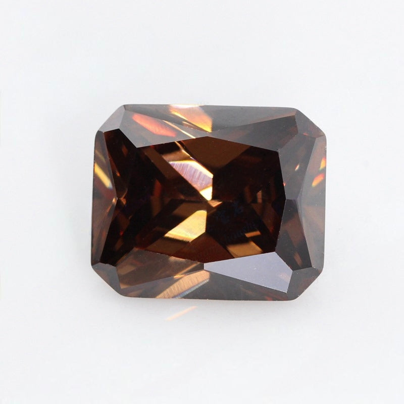4-12mm, Rectangle Cubic Zircon beads, 50 pcs