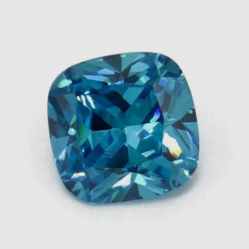 4-12mm, Square Cubic Zircon beads, 50 pcs
