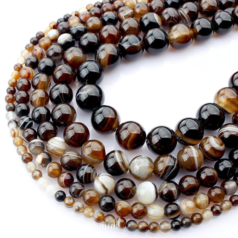 4-12mm Nature Stone Beads 10 strands