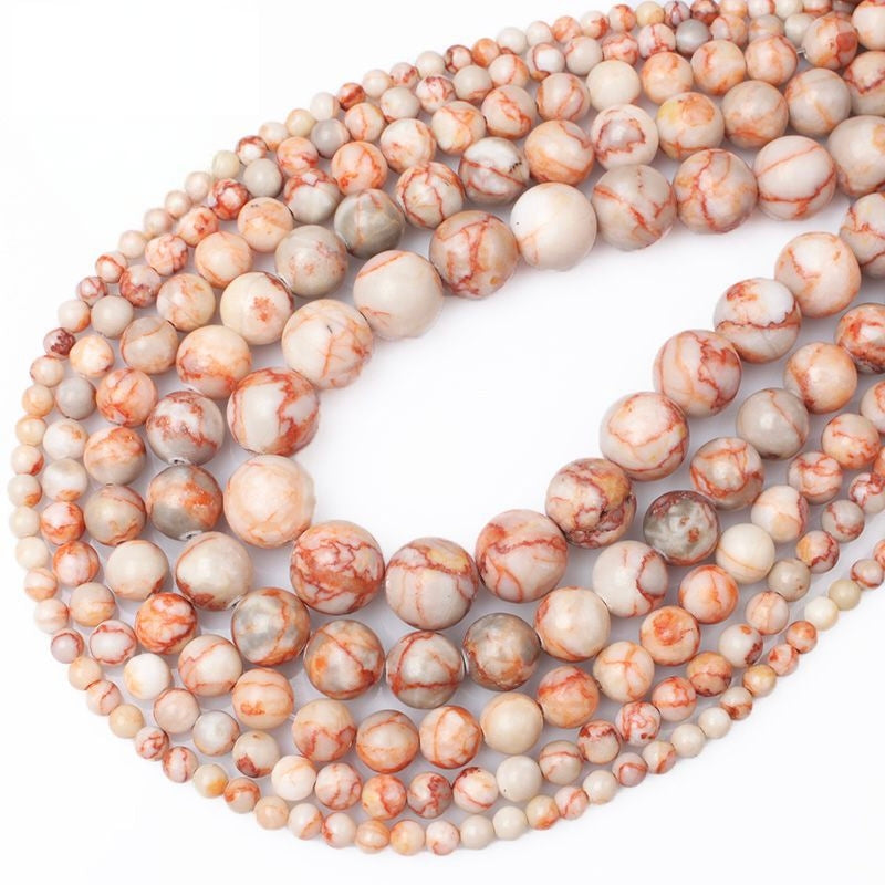 4-12mm Nature Stone Beads 10 strands