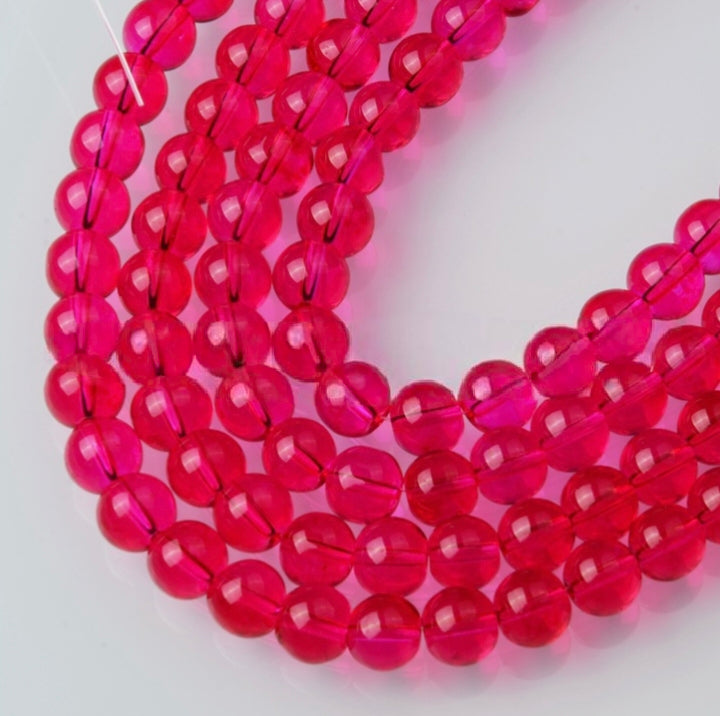 Iridescent Beads, Glass Beads , Round Glass Beads, 2-12mm, 20 strands