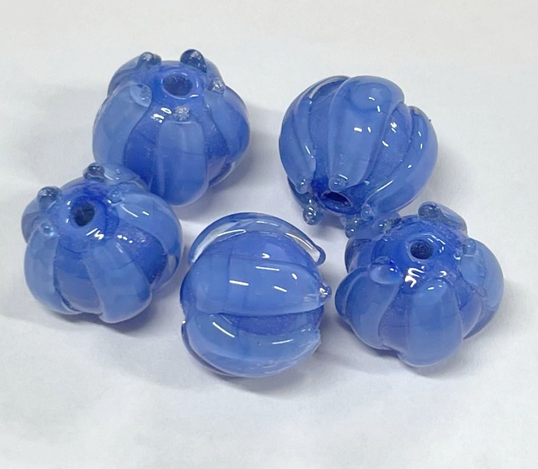 Lily of the Valley Flower Beads, Lampwork Beads, 12mm, 250pcs
