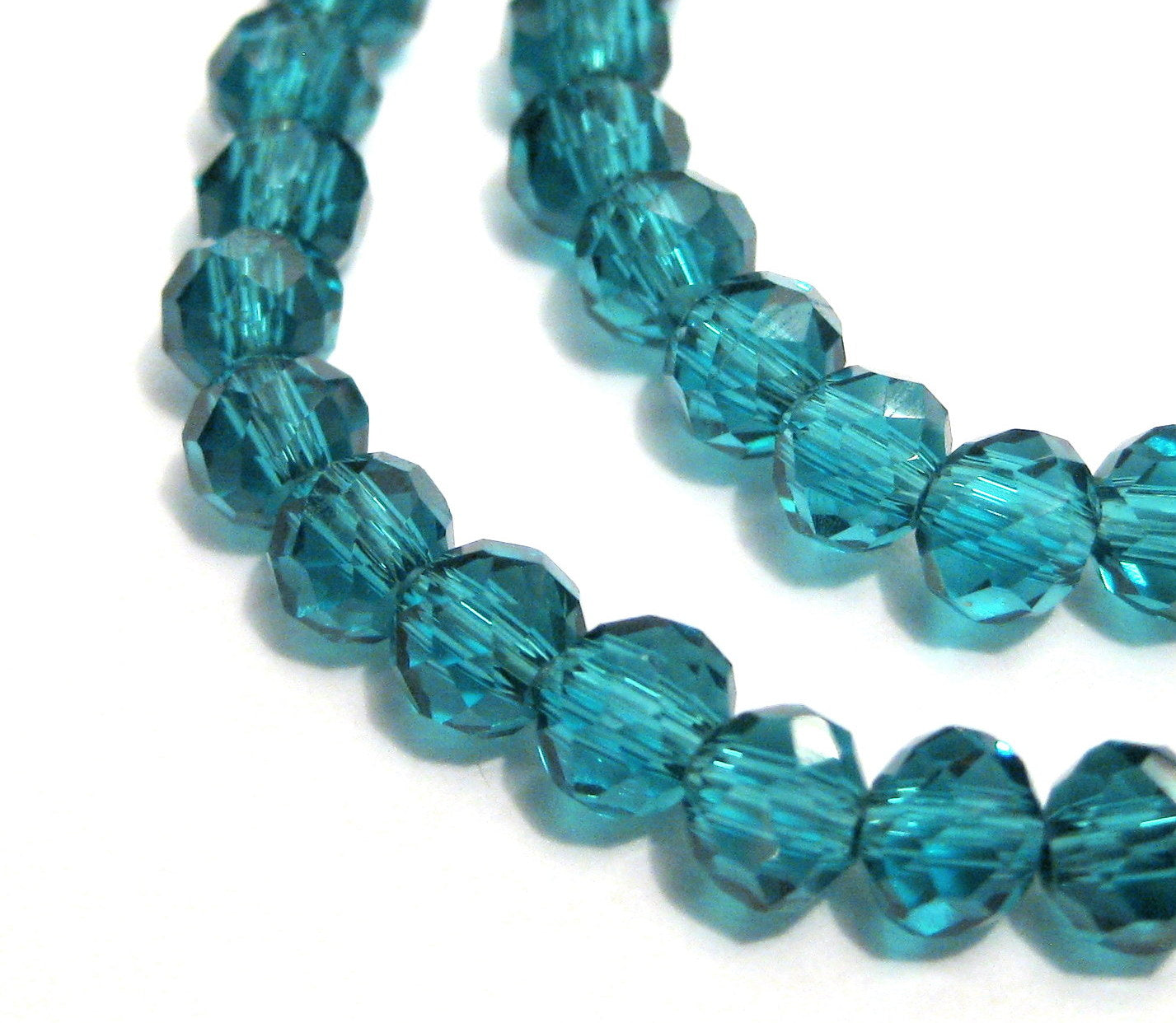 2mm, 3mm, 4mm,6mm 8mm 10mm Roundelle Glass beads, 50 strands