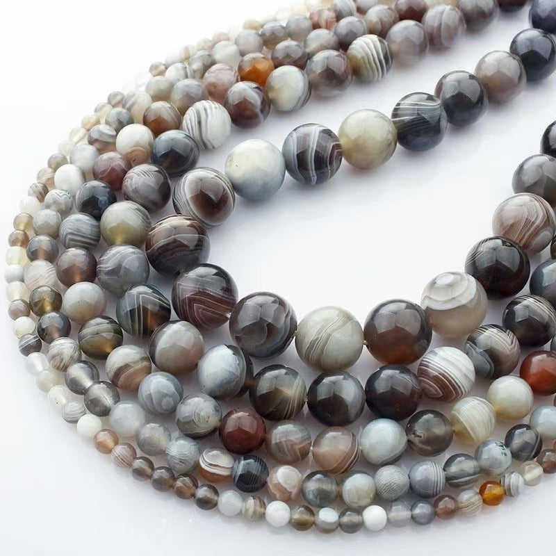4-12mm Nature Stone Beads 10 strands