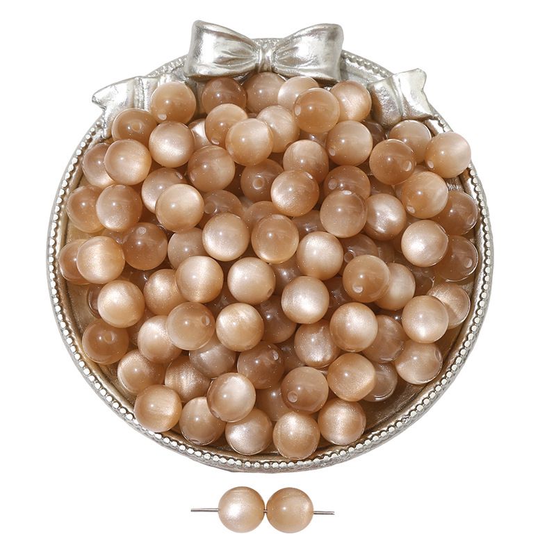Cat Eye Resin Beads 8mm, 10mm, 500pcs