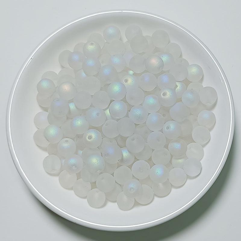 Gradient Beads, Glass Beads , Round Glass Beads, 8mm, 500pcs
