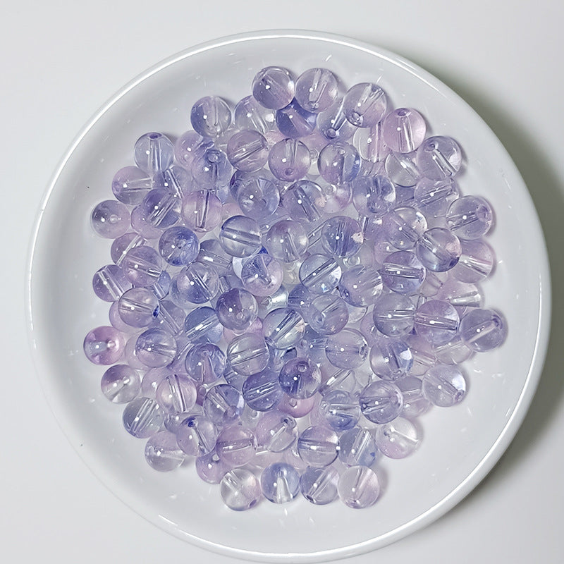 Gradient Beads, Glass Beads , Round Glass Beads, 8mm, 500pcs