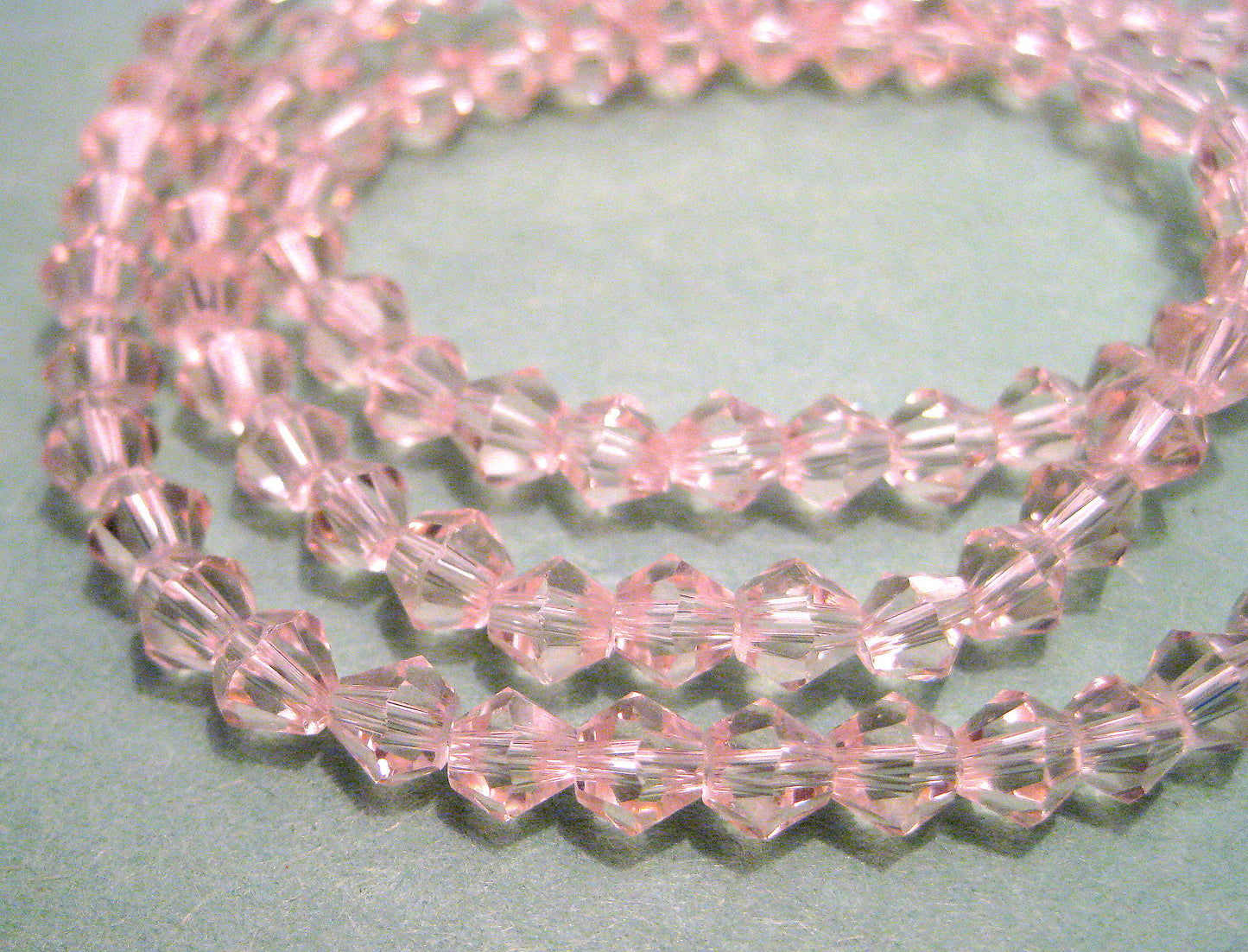 2mm,3mm,4mm,6mm, 8mm, Bicone Glass beads, 50 strands