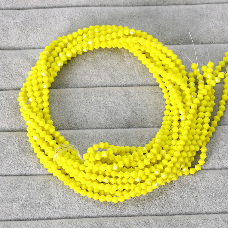 2mm,3mm,4mm,6mm, Bicone Opaque Glass beads, 50 strands