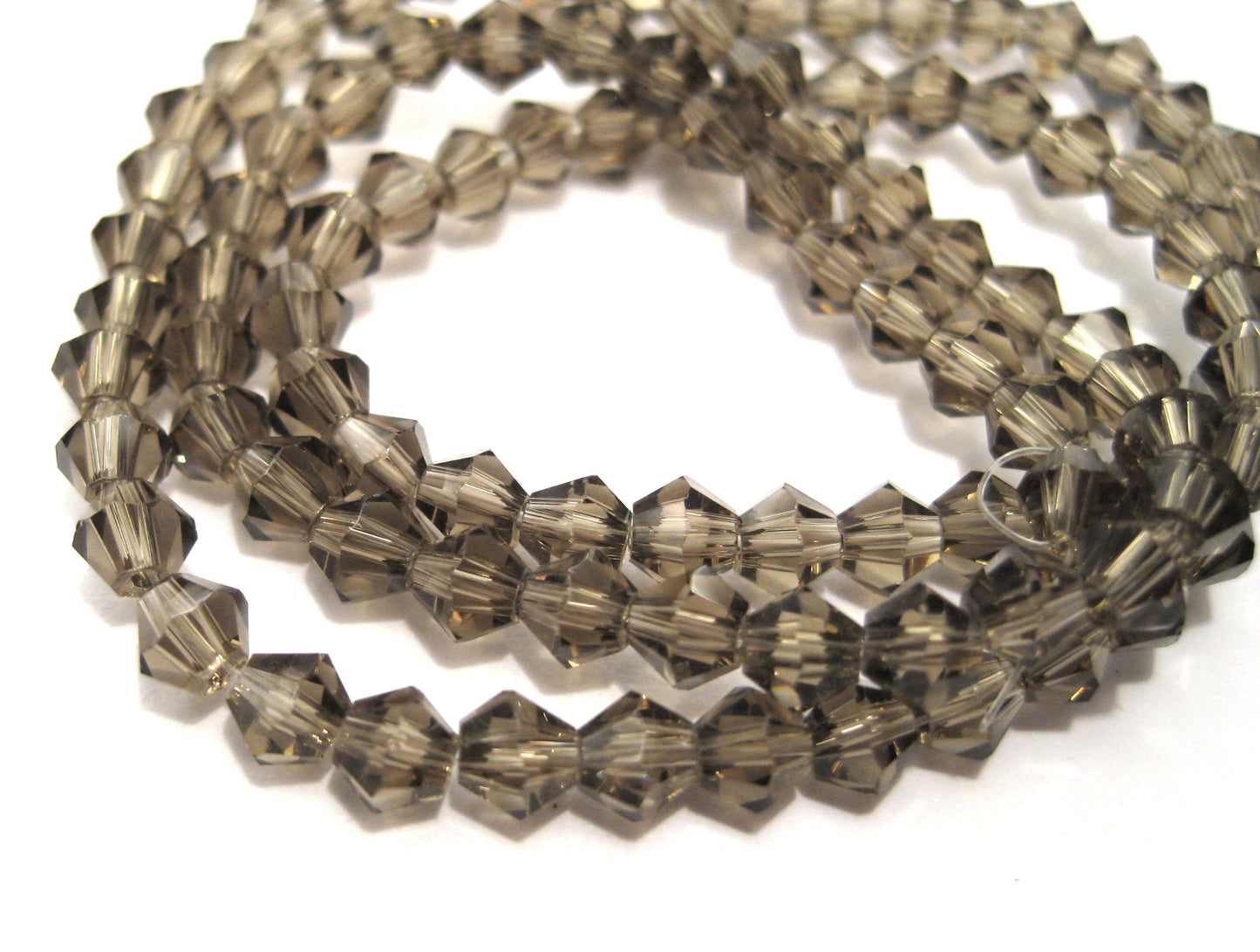 2mm,3mm,4mm,6mm, 8mm, Bicone Glass beads, 50 strands