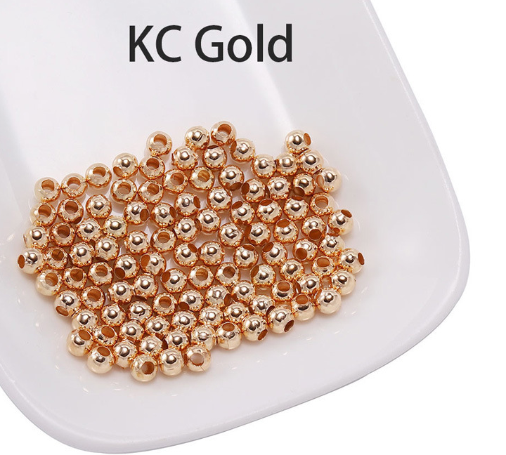 Spacer Beads, Metal Ball beads, Spacer Ball Beads, 2-10mm Round