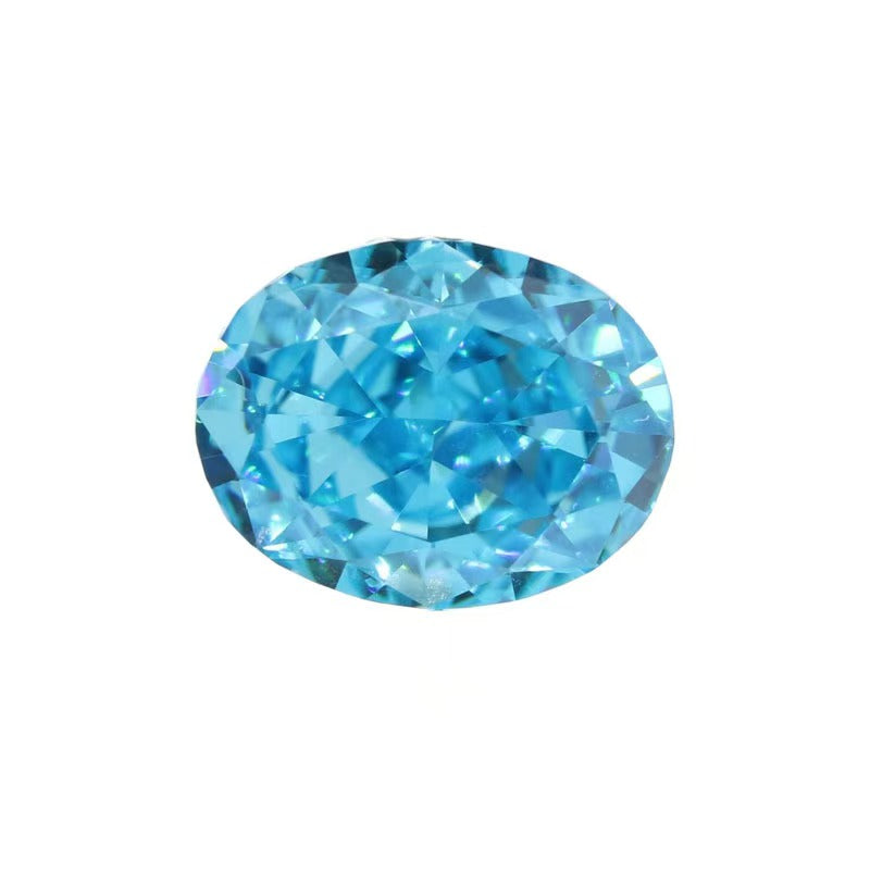 4-12mm, Oval Cubic Zircon Beads, 50 pcs