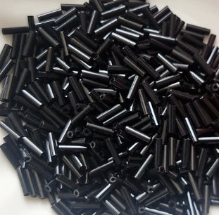 Bugle Beads, Glass Bugle Beads, 4m-9mm, 450 Grams
