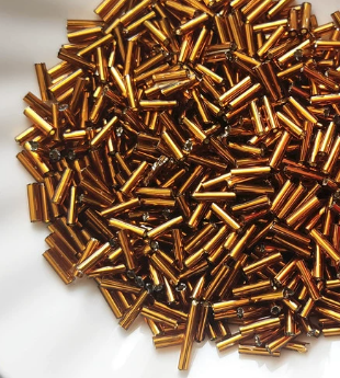 Bugle Beads, Glass Bugle Beads, 4m-9mm, 450 Grams