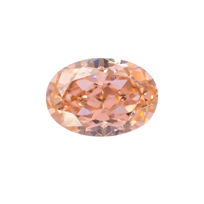 4-12mm, Oval Cubic Zircon Beads, 50 pcs