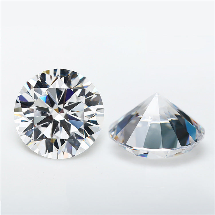 4-14mm, Cubic Zircon Beads, Round ,50 pcs