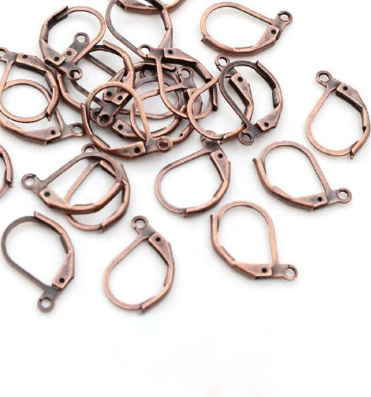 Lever Back Hoop Earwires, 200pcs