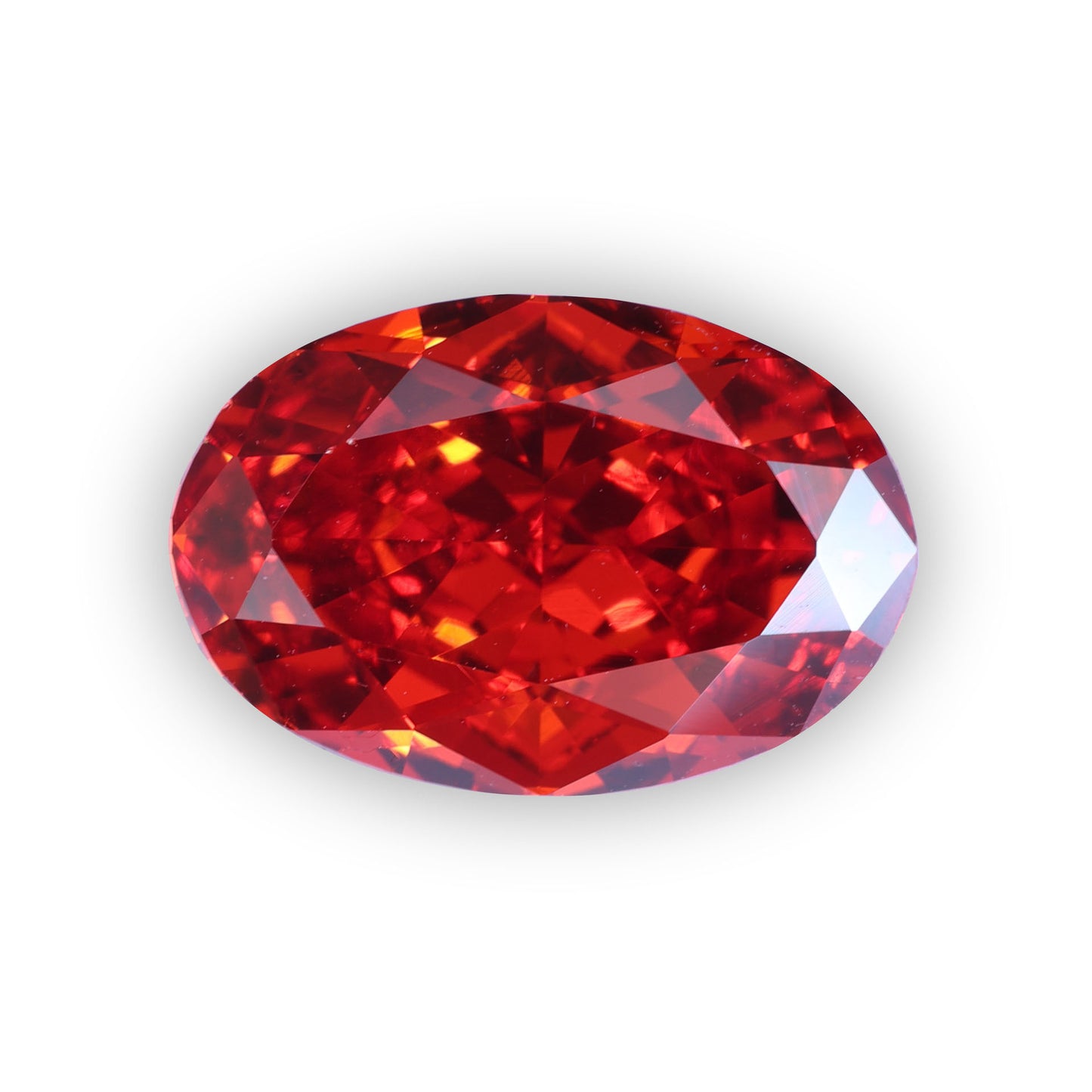4-12mm, Oval Cubic Zircon Beads, 50 pcs
