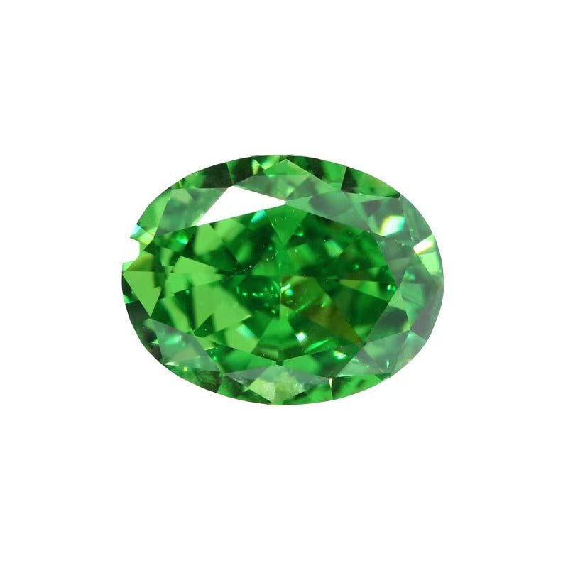 4-12mm, Oval Cubic Zircon Beads, 50 pcs