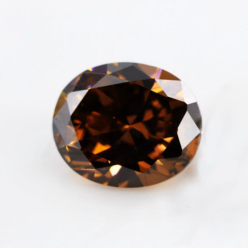 4-12mm, Oval Cubic Zircon Beads, 50 pcs