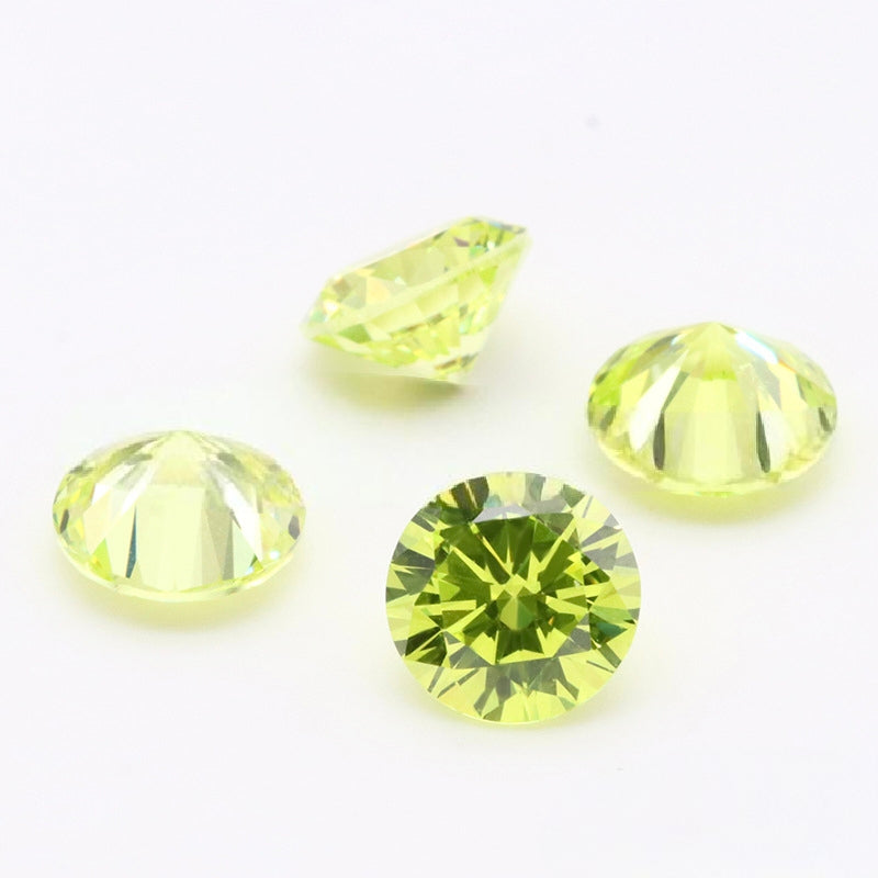 4-14mm, Cubic Zircon Beads, Round ,50 pcs