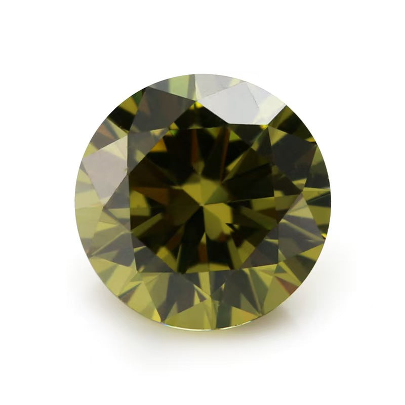 4-14mm, Cubic Zircon Beads, Round ,50 pcs
