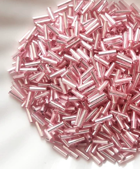 Bugle Beads, Glass Bugle Beads, 4m-9mm, 450 Grams