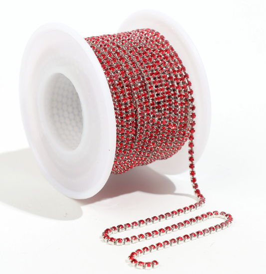 Cup Chains, Rhinestone Chain, 2 Rolls