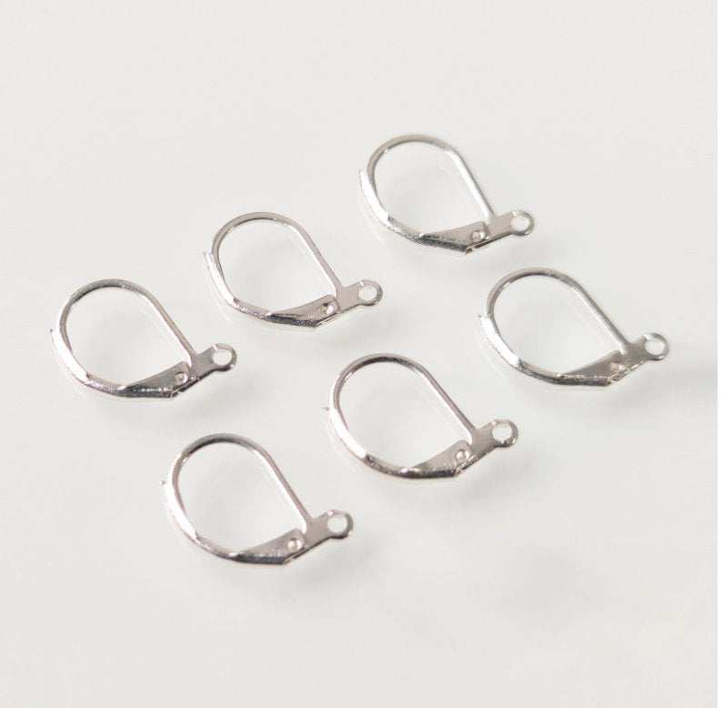 Lever Back Hoop Earwires, 200pcs