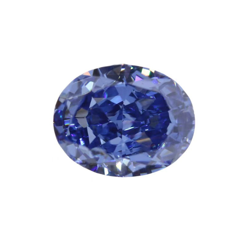 4-12mm, Oval Cubic Zircon Beads, 50 pcs