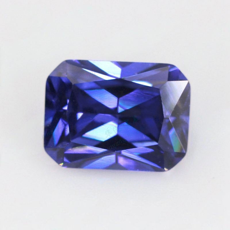 4-12mm, Rectangle Cubic Zircon beads, 50 pcs