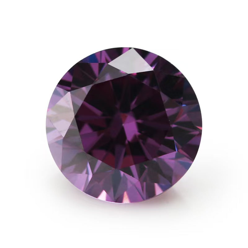 4-14mm, Cubic Zircon Beads, Round ,50 pcs