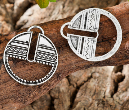 Antique Silver Boho Charms 10pcs