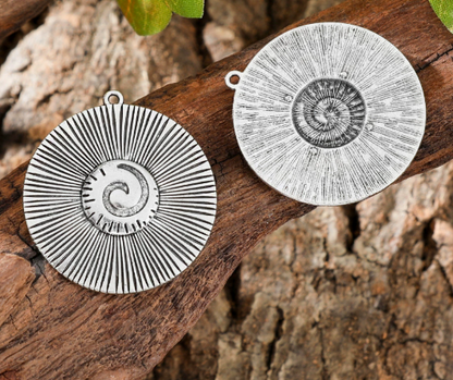Antique Silver Boho Charms 10pcs