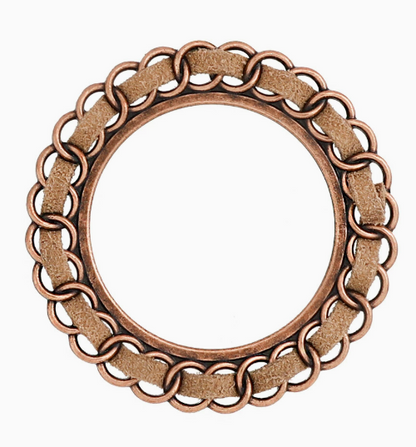 Antique Copper, Antique Bronze Boho Earring Hoops Charms Pendants 10pcs