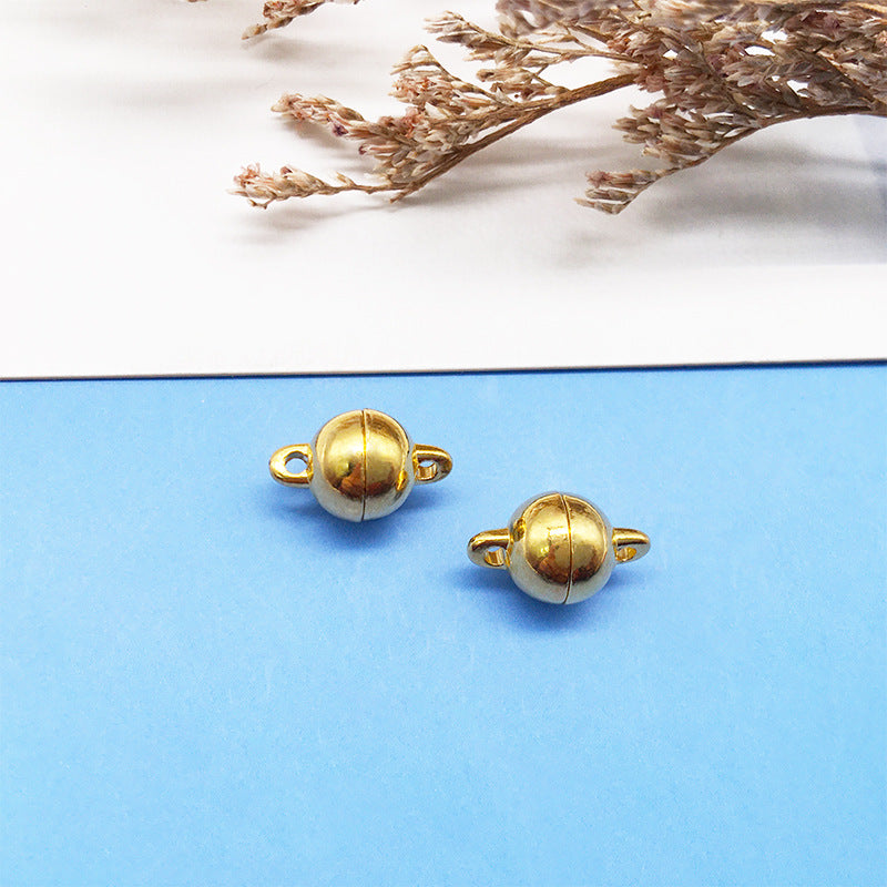 4pcs Cylinder Magnetic Clasps,  Closure Buckles