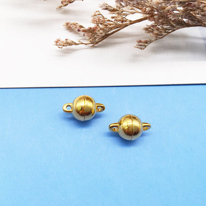 4pcs Cylinder Magnetic Clasps,  Closure Buckles