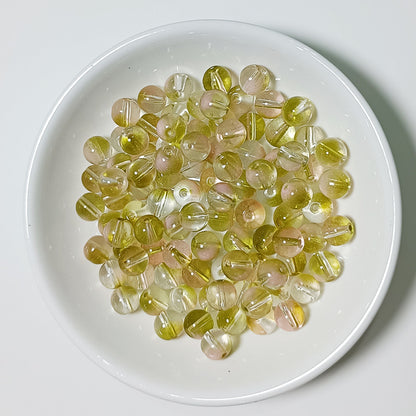 Gradient Beads, Glass Beads , Round Glass Beads, 8mm, 500pcs
