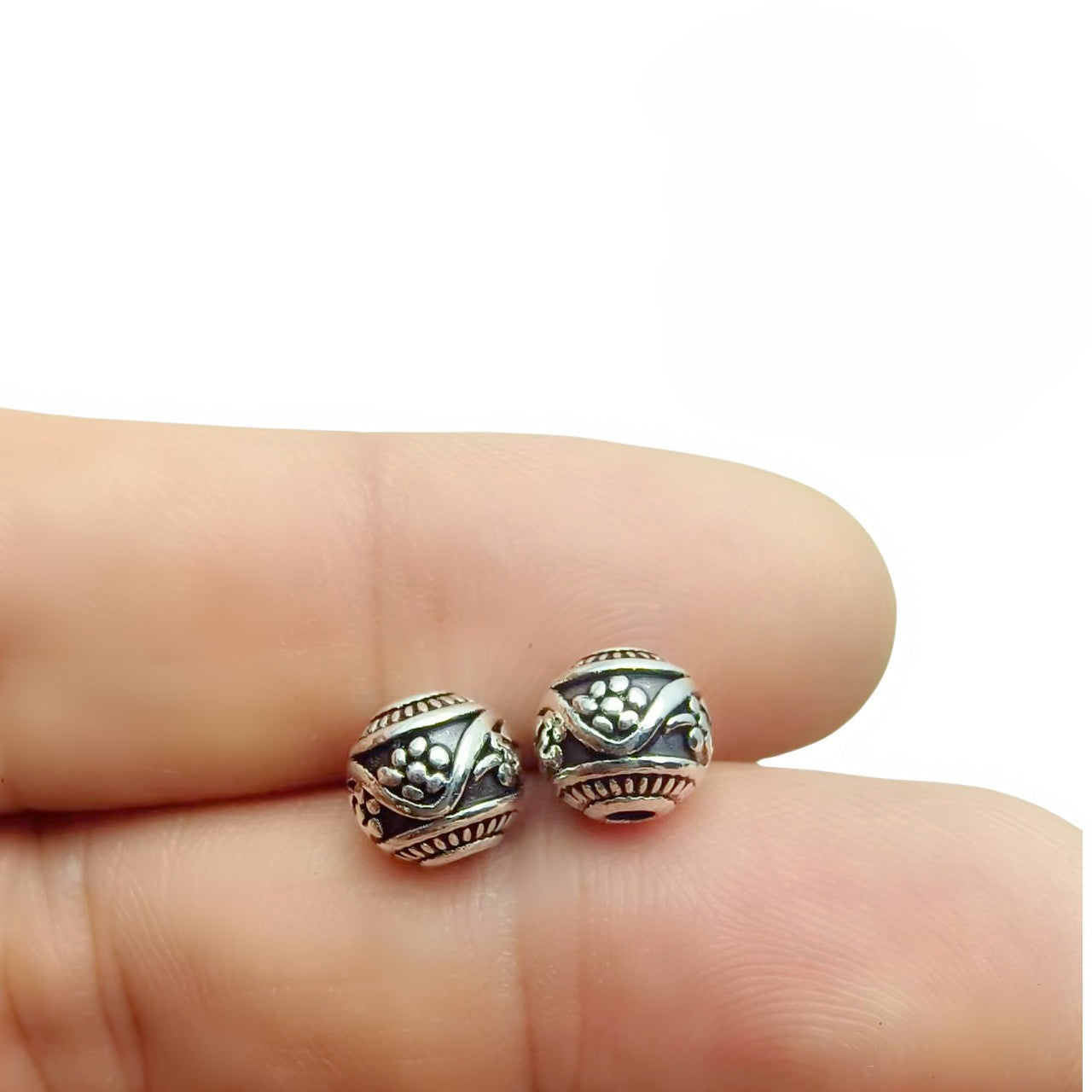 Antique Silver Spacer Beads