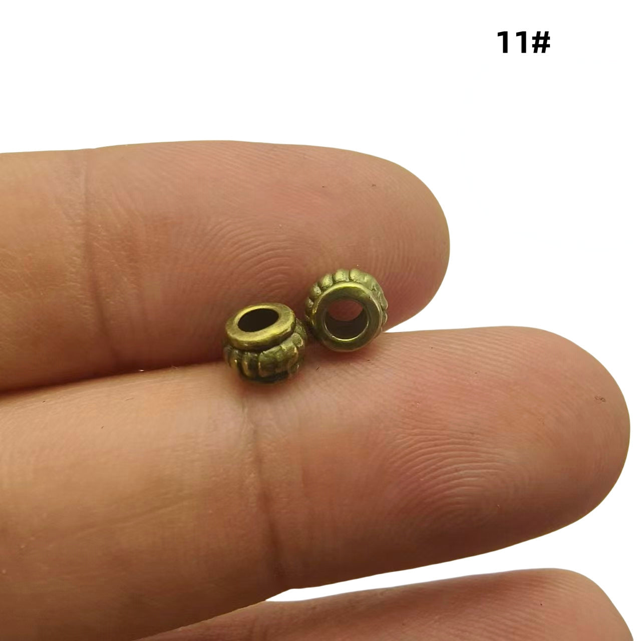 Antique Bronze Spacer Beads, 50pcs