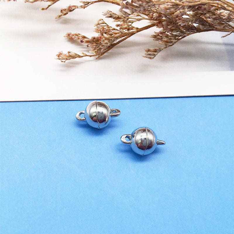 4pcs Cylinder Magnetic Clasps,  Closure Buckles
