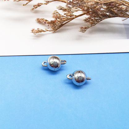 4pcs Cylinder Magnetic Clasps,  Closure Buckles
