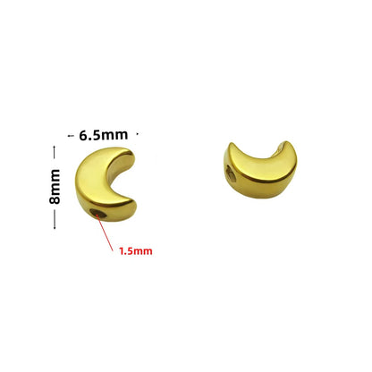 Stainless Steel Spacer Beads, 10pcs